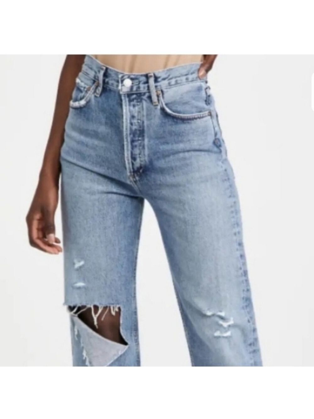 Agolde 90's Pinch High Rise Straight Leg Jeans Women's Size 23